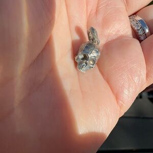 💯% authentic David Yurman skull amulet 925